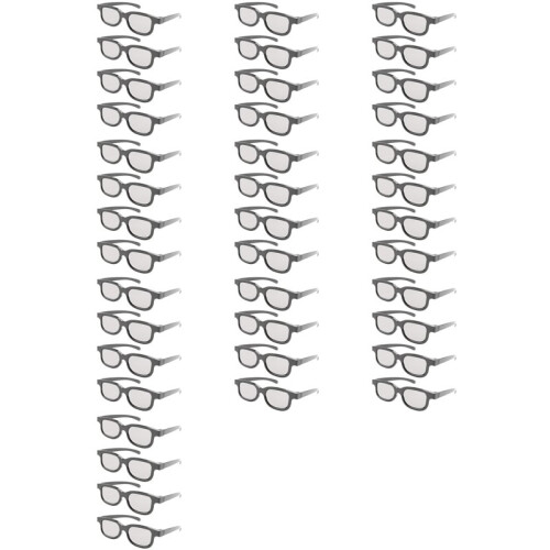 40Pcs Polarized Passive 3D Glasses for Cinema IMIX Screen
