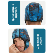 2mm Thermal Swimming Caps Diving Hood Comfortable Dive Caps Surf Caps for Man Camouflage