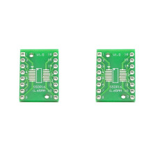 40 Stücke Sop16 Ssop16 Tssop16 zu Dip16 0,65 / 1,27 mm Ic Adapter Platine