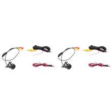 2X Caméra de Recul AHD CVBS 720P pour Voiture, Grand Angle de 170 Degrés, Aide au Stationnement