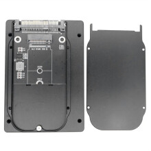 PCIE 3.0 NVME M-Key M.2 to U.2 Adapter Card SFF8639 U.2 Hard Disk 2.5 Inch Box SSD All-Aluminum Hard Drive Enclosure