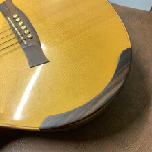 Wood Acoustic Guitar Arm Rest with Adhesive Guitar Accessories Easy to Rosewood version