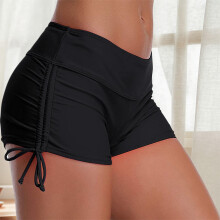 High Waist Swim Bottoms Women Quick Dry Swimwear for Teens Blue M