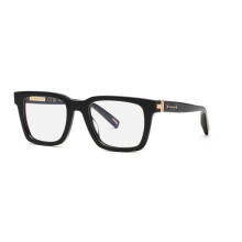 Chopard VCH372 53/21/145 Mustat kiiltävät silmälasit Acetat MIEHET VCH372