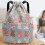 Drawstring Gym Bag Large Capacity Sport Backpack Cycling Backpack Swimming Rabbit style 2