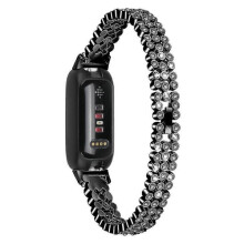 Bracelet de rechange en alliage orné de strass, compatible avec Fitbit Inspire 3 (FMY), multicolore, style A