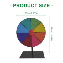 Tabletop Prize Turntable Fortune Wheel Erasable Reusable Fortune Wheel 14 squares