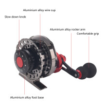 Powerful Spool Fishing Reel Corrosions Resist Freshwater Saltwater Fishing Reel Right Hand