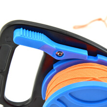 Diving Reel with Thumb Stoppers Scubas Ratchets Dives Reel Diving Equipment Black