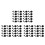 60x  Bumper Plastic Trim Clips for 1