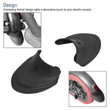 Heavy Type Scooters Mudflaps Reflective Taillight and Universals Brackets Red