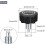 M16 Pull Pin Spring Knob Replacement for Fitness Height Adjustment Screws Black 5pcs 2