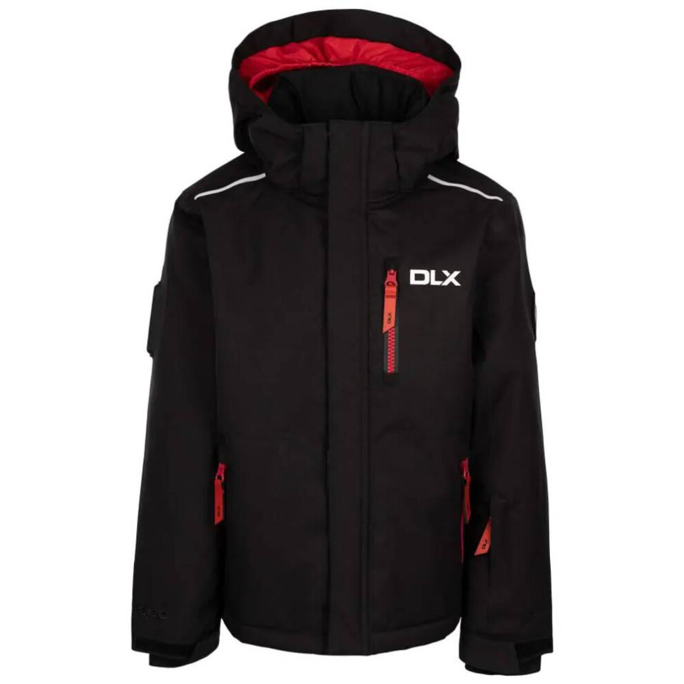 Trespass (9-10 Years, Black) Childrens/Kids Gordy Dlx Ski Jacket