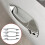 Replacement Exterior Door Handle ProtectorsTrim Car Door Handle Cover 7