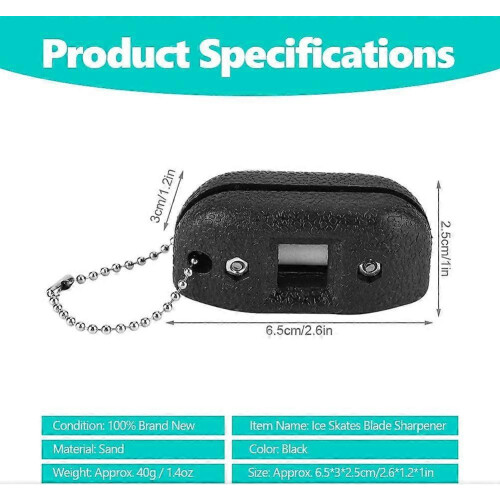 Portable Width Adjustable Ice Skate Blade Sharpener 1