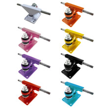 2Pcs 3.25in Skateboards Wheel Bracket Hardware Bridge Base Aluminium Trucks Pink