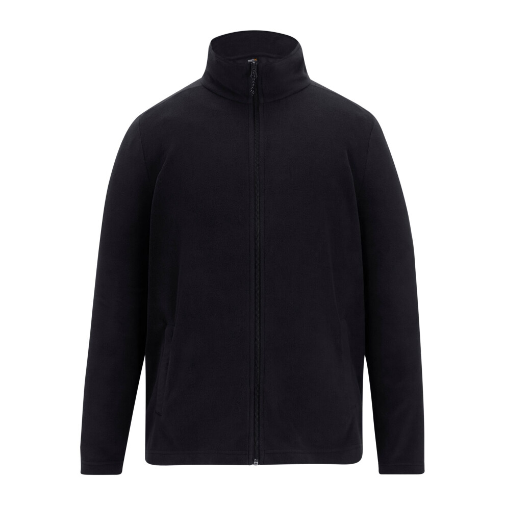 Regatta (L, Black) Mens Lightweight Fleece Jacket