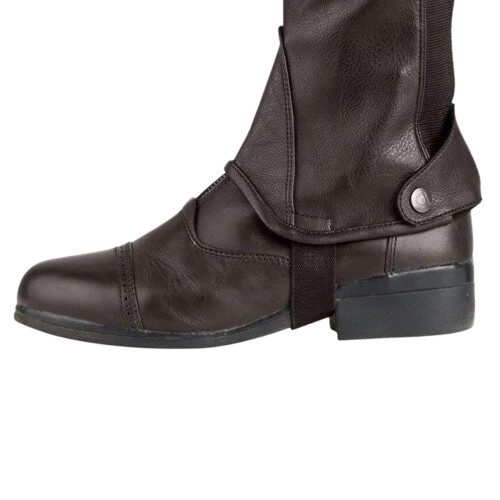 Dublin (Extra Large, Black) Dublin Unisex Stretch Fit Half Chaps