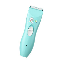 Oplaadbare kindertondeuse voor fijn haar, R-vormig ontwerp, professioneel kapsel, geluidsarm, keramische messen, efficiënt.