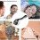 25-26 Derma Roller, Baardroller 0,5 mm, Baardgroeiroller, Microneedlingroller 5