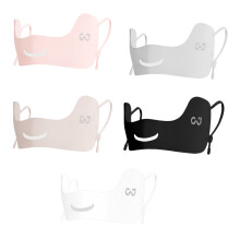 Ice Silk Face Cover Sunscreens Sport Cycling Respirator Windproofed Face Cover Pink