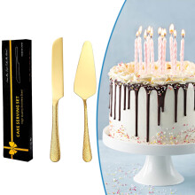 Ensemble couteau et pelle à gâteau personnalisés, en acier inoxydable, idéal pour un mariage, un anniversaire, une remise de diplôme ou toute