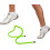 Speed Training Hurdles 5-Pack Light Green 15cm 2