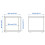 IKEA KALLAX 1 Cube Shelving Unit 42x41 cm 2