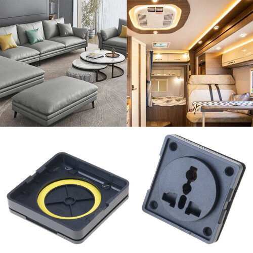 Waterproof Industrial Socket Power Socket 10A 250V Electrical Socket With Cover 2