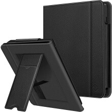 Standaardhoes voor Kobo Libra2 (uitgave 2021) - Premium PU-lederen hoes met gleuf en handriem