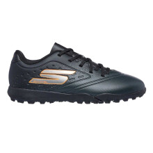 (1 UK, Black/Orange) Skechers Childrens/Kids Razor Artificial Ground Football Boots
