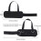 1 Pair Adjustable Padded D-ring Ankle Cuffs for Cable Machine Kickback 2