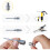 Lubrication Set Angled Grease Needle Nozzles & Injectors Tool for Mechanical Use 5