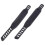 Durable Plastic Stirrup Exercise Bike Pedal Straps 2 Pack Black 3