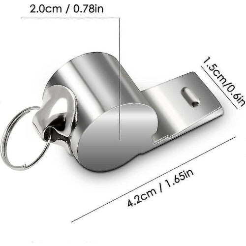 8 Pcs Referee Whistles with Lanyard for Kids Gift 1