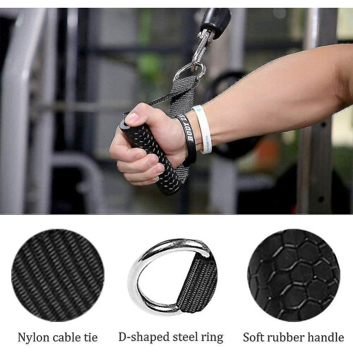 2pcs Resistance Band Hand Grips Pull Handle Strength Training Gym Accessory 1