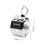 2 Pack Metal Hand 4-Digit Click Counter with Lanyard Silver Y 2