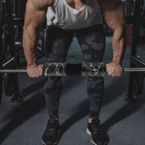 Cuscinetto per bilanciere per squat, affondi e hip thrust - Cuscino per bilanciere da sollevamento pesi 1
