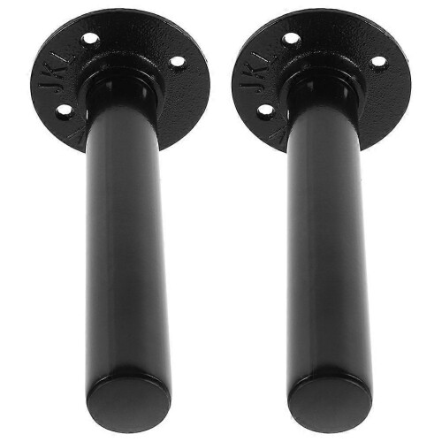 2Pcs Wall Mounted Weight Plate Storage Rack Barbell Holder Home Gym Strength Training 2
