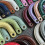 1PC Unique PU Curved Bag Handle Strap Replacement Enhancing Comfort And Style Red Wine 1