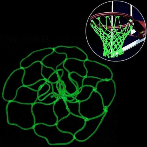 Filet de basket phosphorescent, accessoire de sport d'extérieur 2
