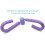 Multi-Function Home Gym Exercise Machine Leg Arm Chest Waist Thigh Master Purple 2