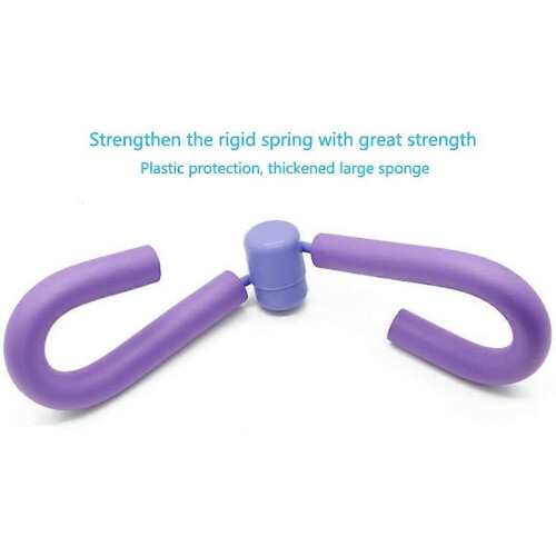Multi-Function Home Gym Exercise Machine Leg Arm Chest Waist Thigh Master Purple 1
