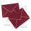 Retro Solid Color Envelopes Antique Invitation Envelope 7.3x5.3Inch White 4