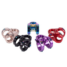 Aluminum Alloy Mountain Bikes Stem for Bicycles Handlebars, Cycling Stem Risers Purple