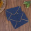 Retro Solid Color Envelopes Antique Invitation Envelope 7.3x5.3Inch White 11