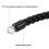 2PCS Heavy Duty Single Grip Tricep Pull Down Rope Cable Attachment for Gym 2