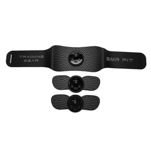 EMS Abdominal Arm Leg Muscle Training Stimulator Black Battery Belt 1