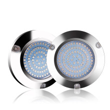 Underwater Light 90 LEDs DC10-30V Marine Speedboat Boat Light Navigations Light 2pcs Blue