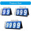 Portable Tabletop PVC Waterproof Flip Multi-Sport Scoreboard Keeper 2